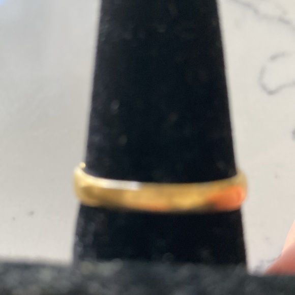 GOLD PLATED RING - Picture 2 of 3